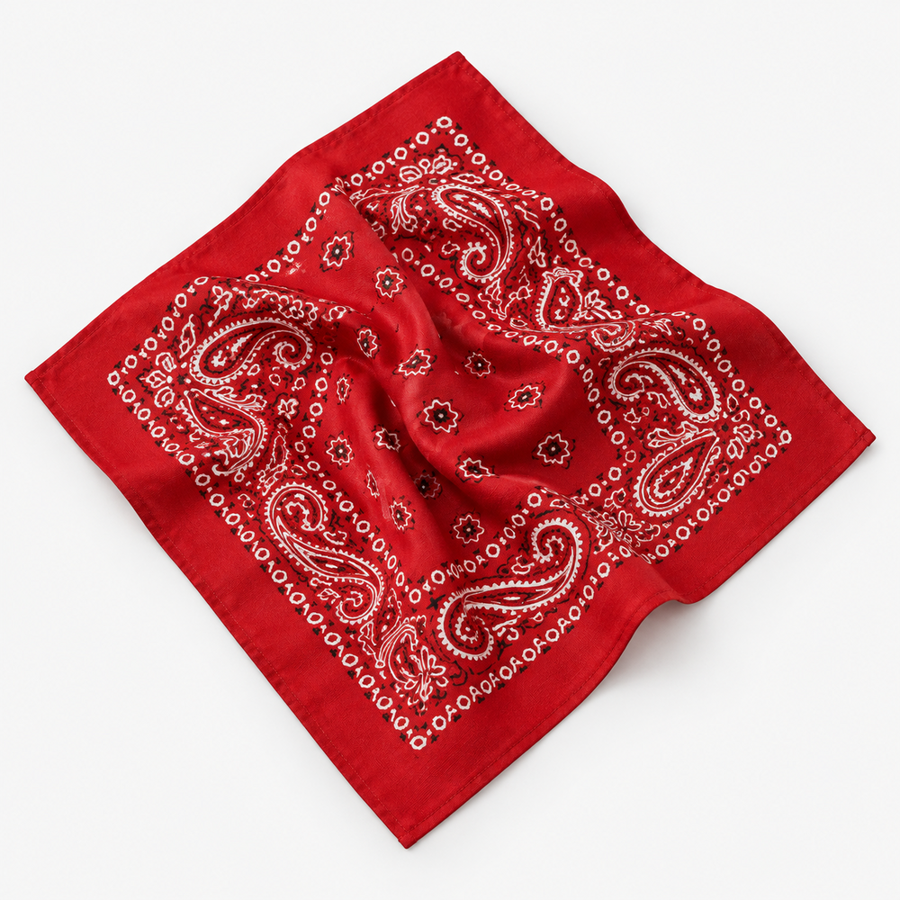 Bandana de algodão Estampa Pasley