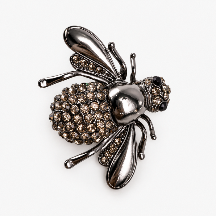 Broche Abelha com Pedrarias – Sutileza